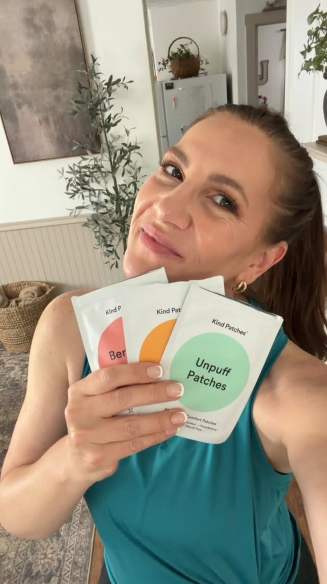 Instagram post by @lifewithjesnicole for Kind Patches. Caption reads: [...] of your everyday routine? To save on kind....