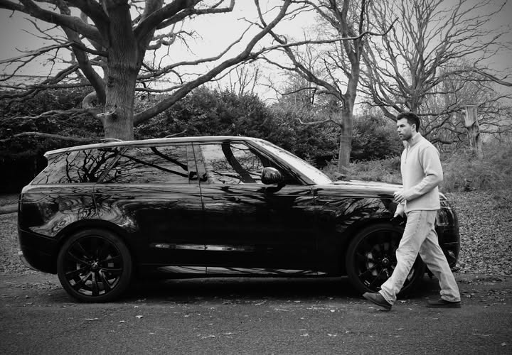 Instagram post by @lukenewtonuk for Land Rover. Caption reads: Wherever next – @rangerover.