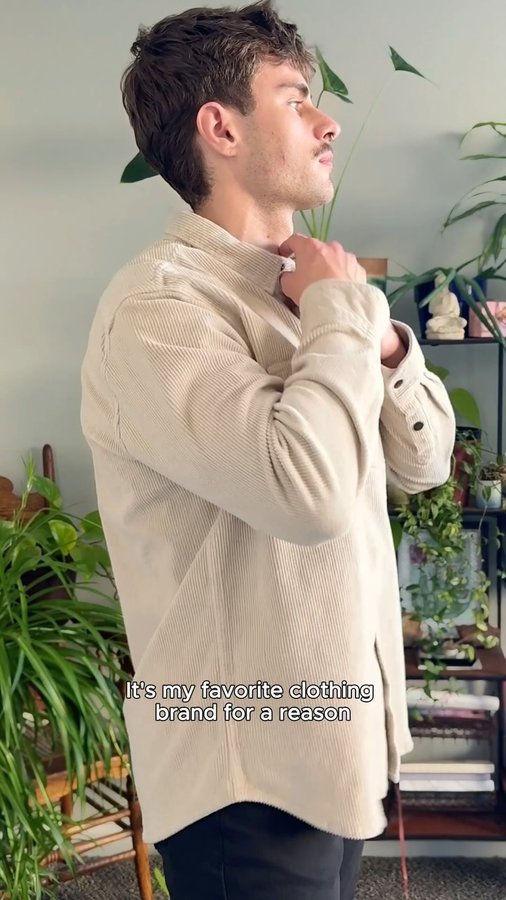 Instagram post by @trevorcarroll for Bearbottom Clothing. Caption reads: [...] holiday gift shopping easy with Bearbottom....