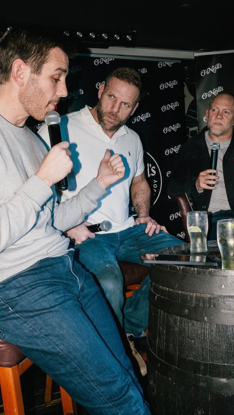 Instagram post by @oneillspubs for The Good, The Bad & The Rugby. Caption reads: The lads have picked their perfect @oneillspubs....