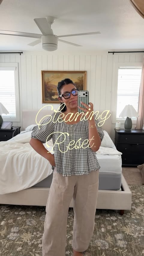 Instagram post by @samantha.janessa for Function Health. Caption reads: Having energy to do a cleaning reset >> 🧼🧺🧹....
