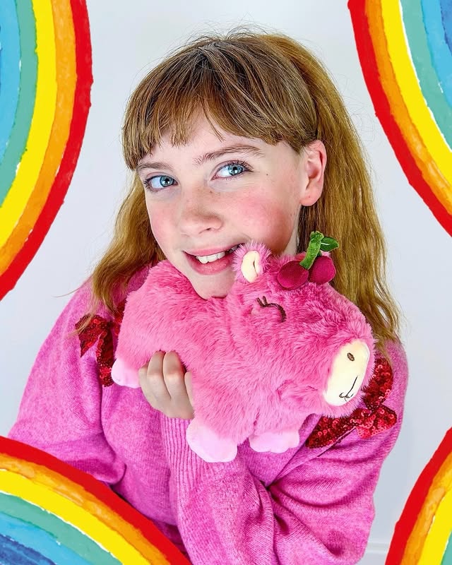 Instagram post by @dear_mummy for Capy Era. Caption reads: [...] Check out my Cherry Capybara Plushie!....