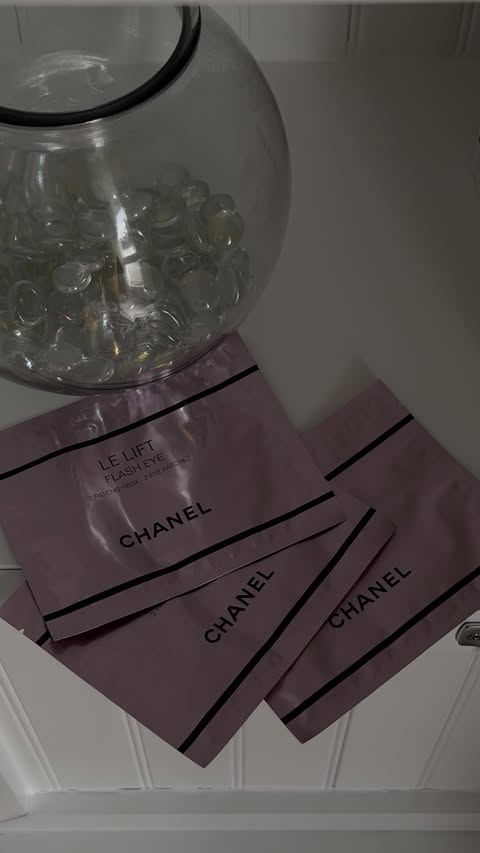 Instagram post by @kay_caputo for CHANEL. Caption reads: @chanel.beauty helping me reach my flow state this....