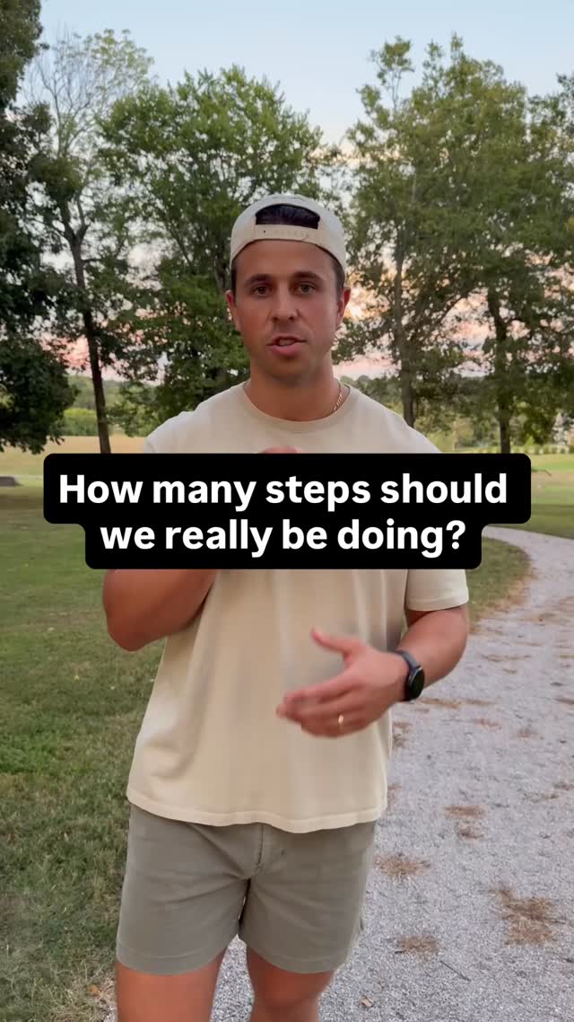 Instagram post by @jamesmiddletoncoach for VIVOBAREFOOT. Caption reads: How many steps should we really be taking a day to....
