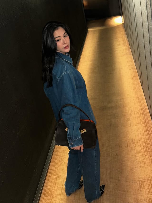 Instagram post by @faye for FERRAGAMO. Caption reads: [...] Sure, here it is: @bvlgarihotelmilano....