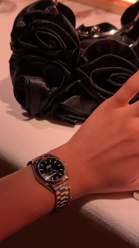 Instagram post by @christinaroki for OMEGA. Caption reads: [...] Austin’s boutique opening #OMEGA #watch....