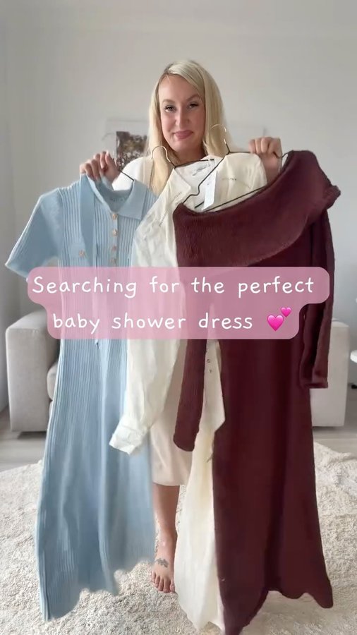 Instagram post by @riverwildw for Gingham and Heels. Caption reads: [...] beautiful are these dresses from....