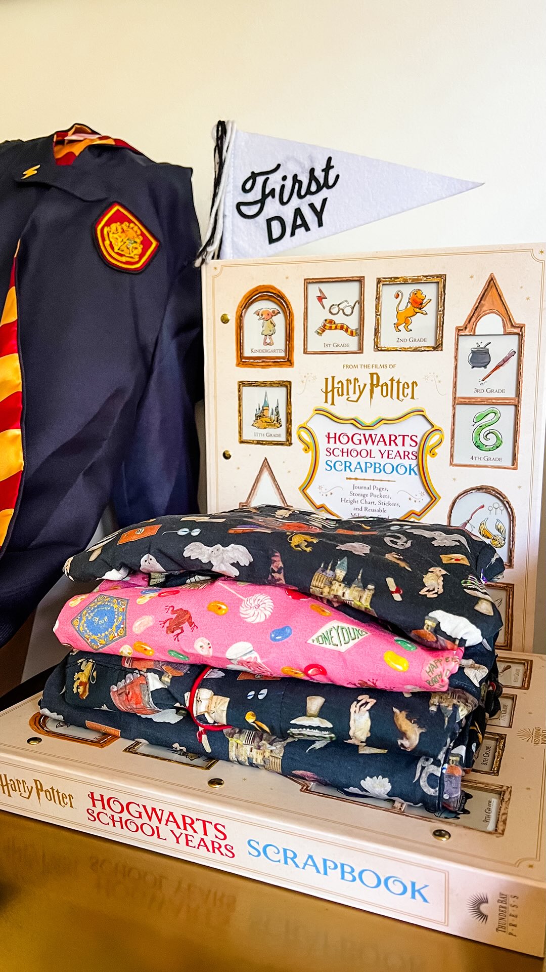 Instagram post by @thunderbaypress for Harry Potter. Caption reads: Will always remember our first year’s first day....