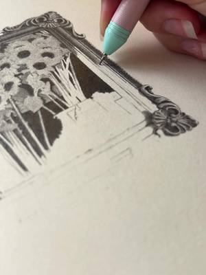 TikTok post by @elliemurphyart for Shuttle Art. Caption reads: [...] activated multifunctional pens⭐️✍🏻 @Shuttle....