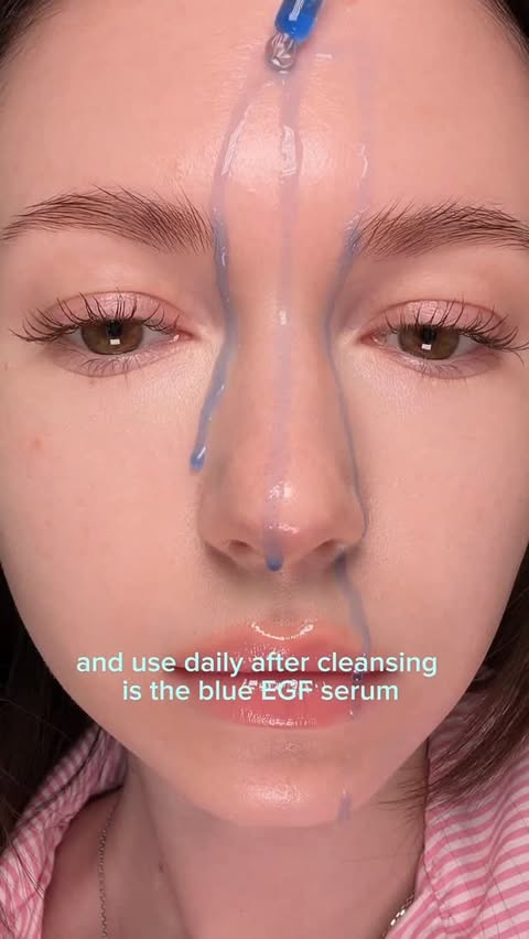 Instagram post by @what_is_lada for Dear Klairs. Caption reads: Dear, Klairs EGF serum 💙 Comment ‘Link’ for....
