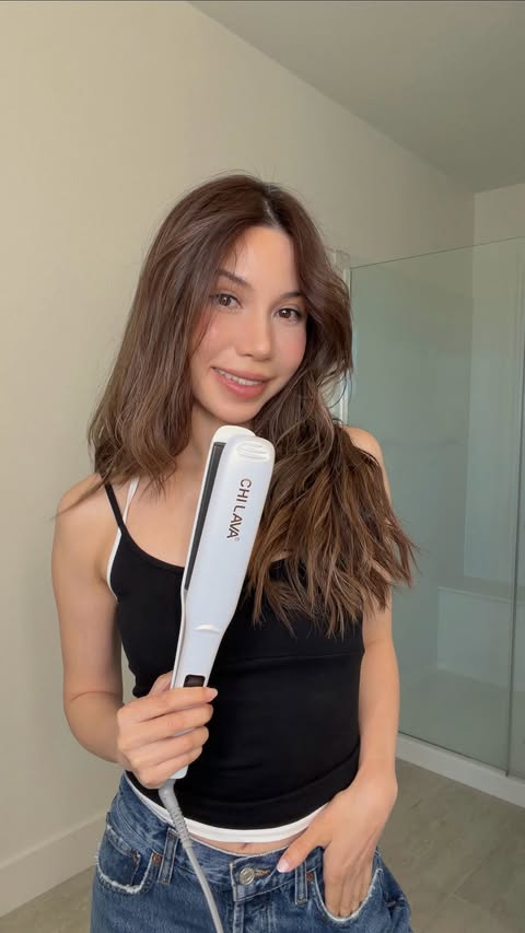 Instagram post by @j_hsiao for CHI Haircare. Caption reads: [...] far my hair journey has come and now....