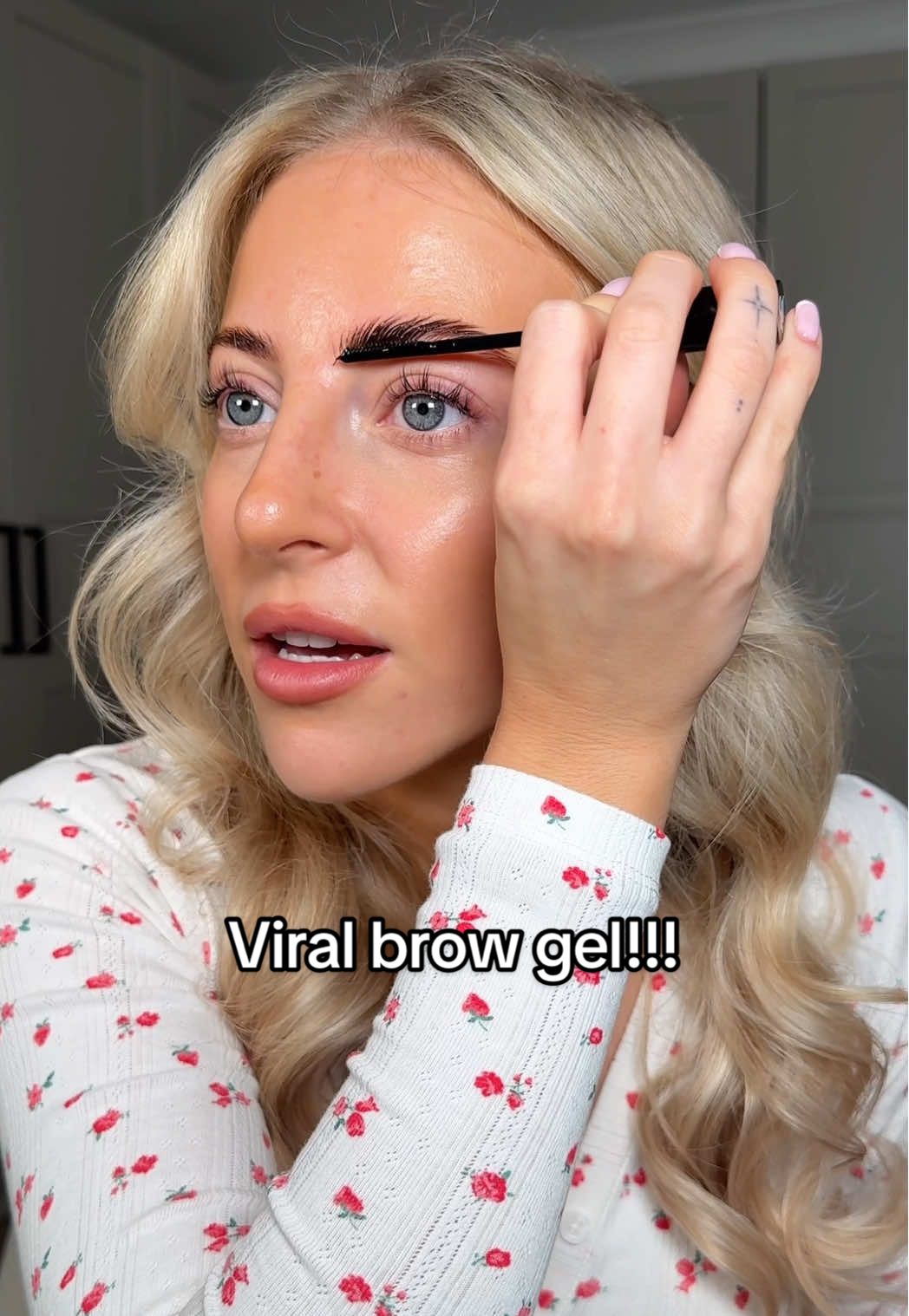 TikTok post by @caitzdurling for Jecca Blac. Caption reads: [...] brow seal?!? It’s a yes from me🤎 @Jecca....