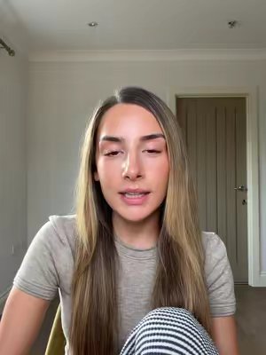 TikTok post by @livvydimartino for Lipton Ice Tea Switzerland. Caption reads: i'll be here with my ice tea for the foreseeable....