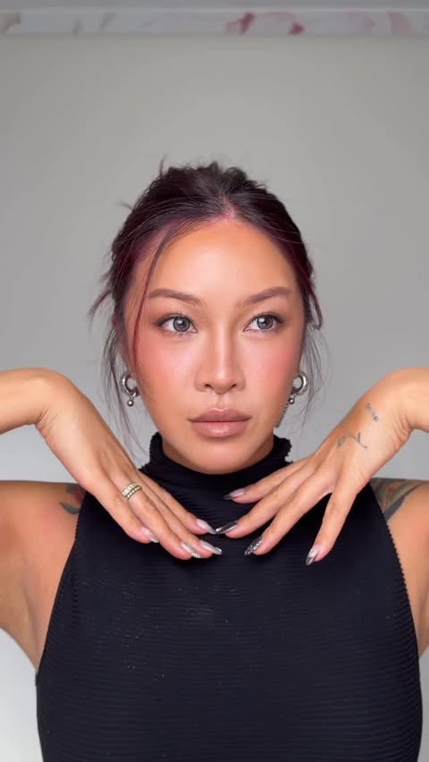 Instagram post by @judylim.makeup for Tatcha. Caption reads: I want to build a more intimate relationship with....