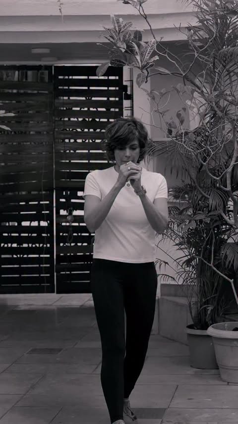 Instagram post by @mandirabedi for Colgate. Caption reads: [...] peak sports performance, hence I choose....