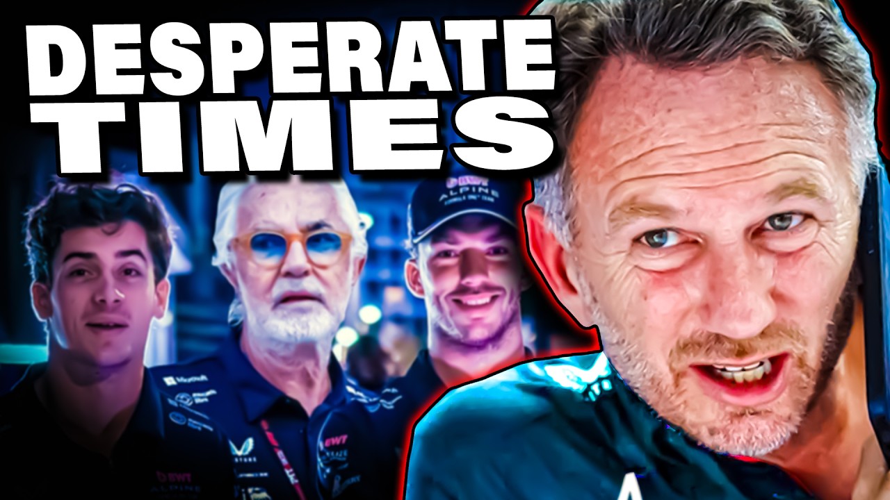 YouTube post by @LawVS for Acast. Caption reads: Alpine’s Final Gamble To Save Their F1 Future.