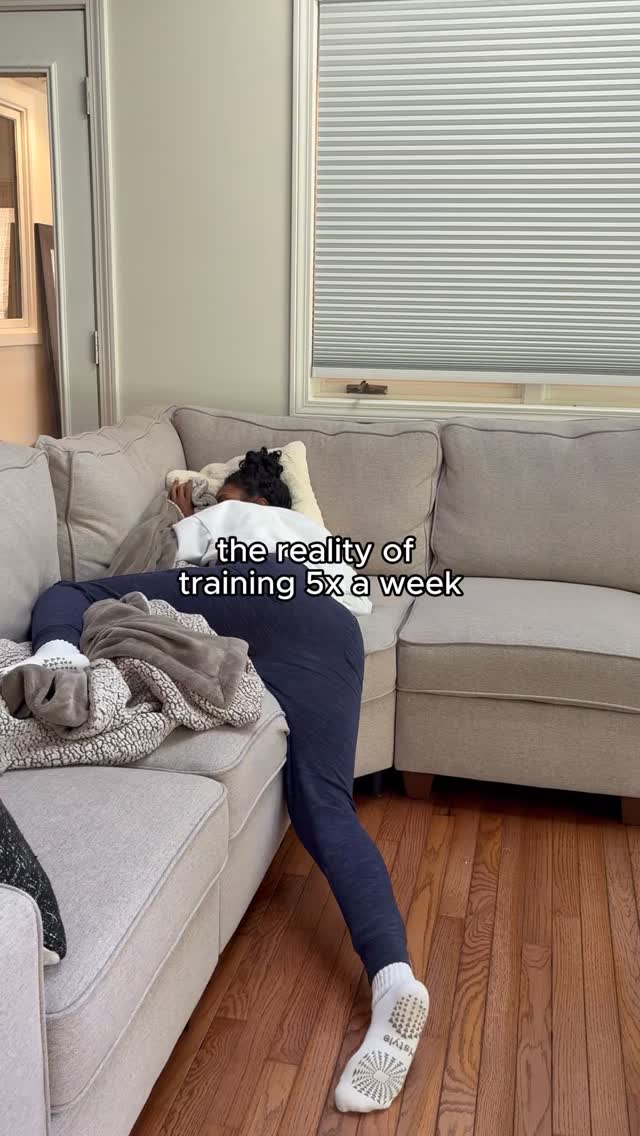 Instagram post by @midori.a.dowdie for Constantly Varied Gear. Caption reads: If you’re training 5x a week, your recovery isn’t....