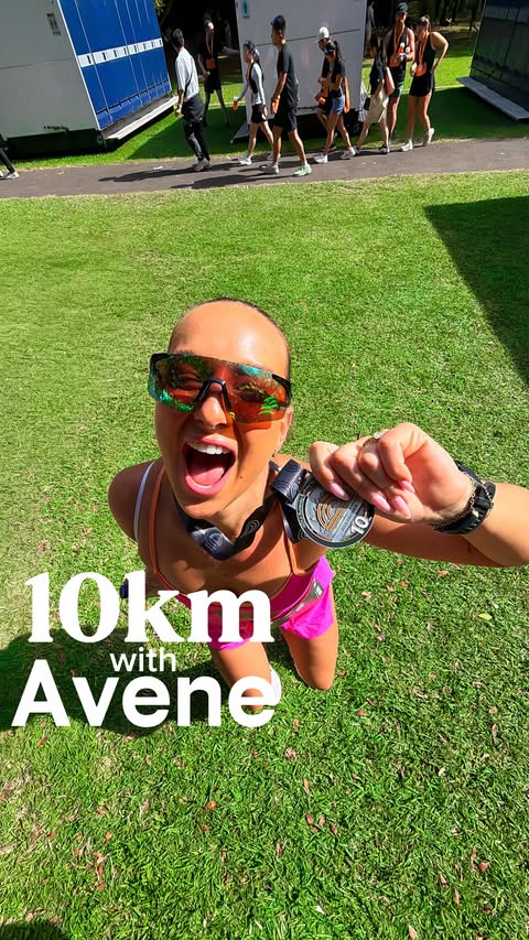 Instagram post by @erinlouisecamilleri for Laboratoire Dermatologique Avène. Caption reads: We won the morning with @avene SPF50+ Sunsitive....