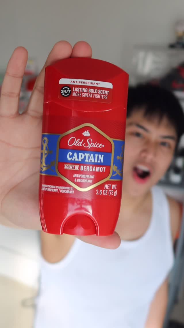 Instagram post by @_jievenaguilar for Old Spice. Caption reads: When the real horror isn’t the movie… it’s your....