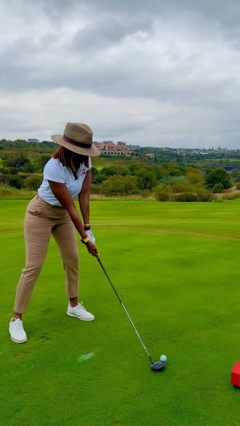 Instagram post by @officialmakosi for LIV Golf. Caption reads: BREAKING So excited to see the @livgolfleague boys....