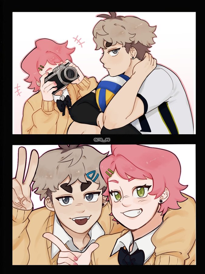 Instagram post by @octo__pie for HUION. Caption reads: Here’s the full review with the full pieces made....