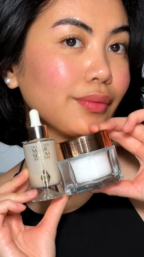 Instagram post by @jaseejankowska for Charlotte Tilbury. Caption reads: [...] does to you? 

been using this....