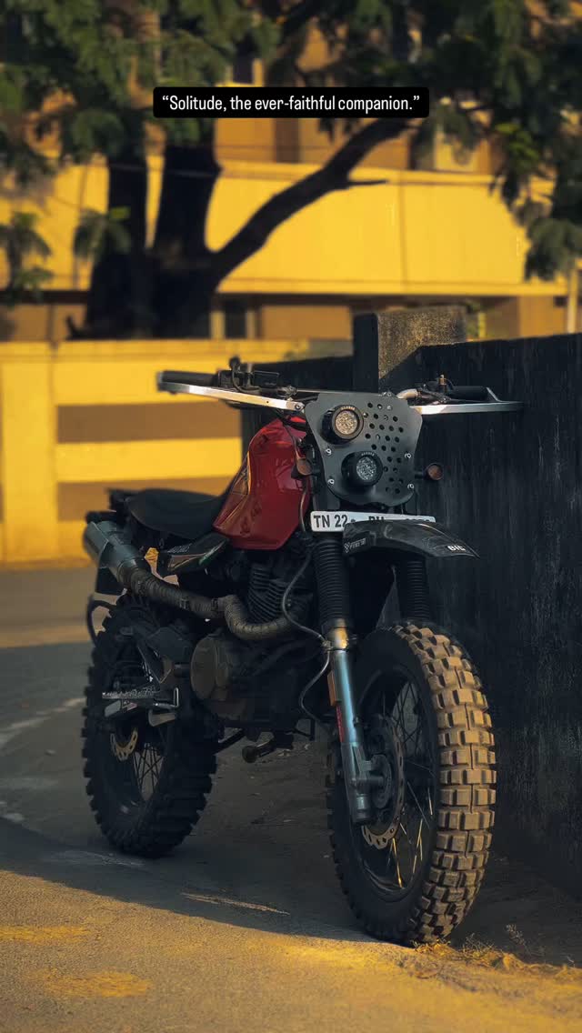 Instagram post by @the_fanatic_rider for Hero MotoCorp. Caption reads: “Life ain’t funny no more. I moved through crowds....