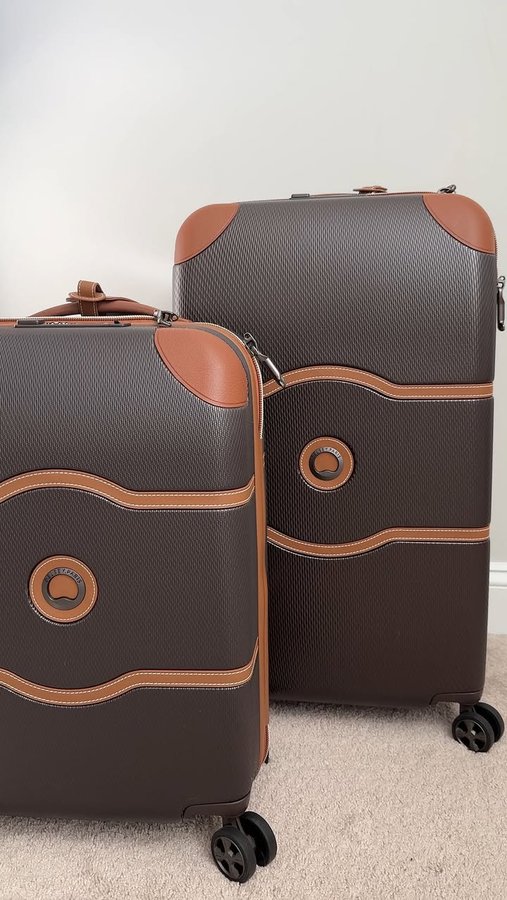 Instagram post by @ken_kenn for DELSEY PARIS. Caption reads: [...] had extra room?? that never happens....