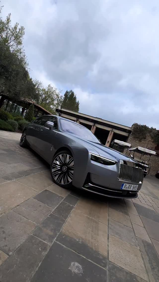 Instagram post by @the.mattbook for Rolls-Royce Motor Cars. Caption reads: [Ad] The Rolls-Royce Ghost – when presence speaks....