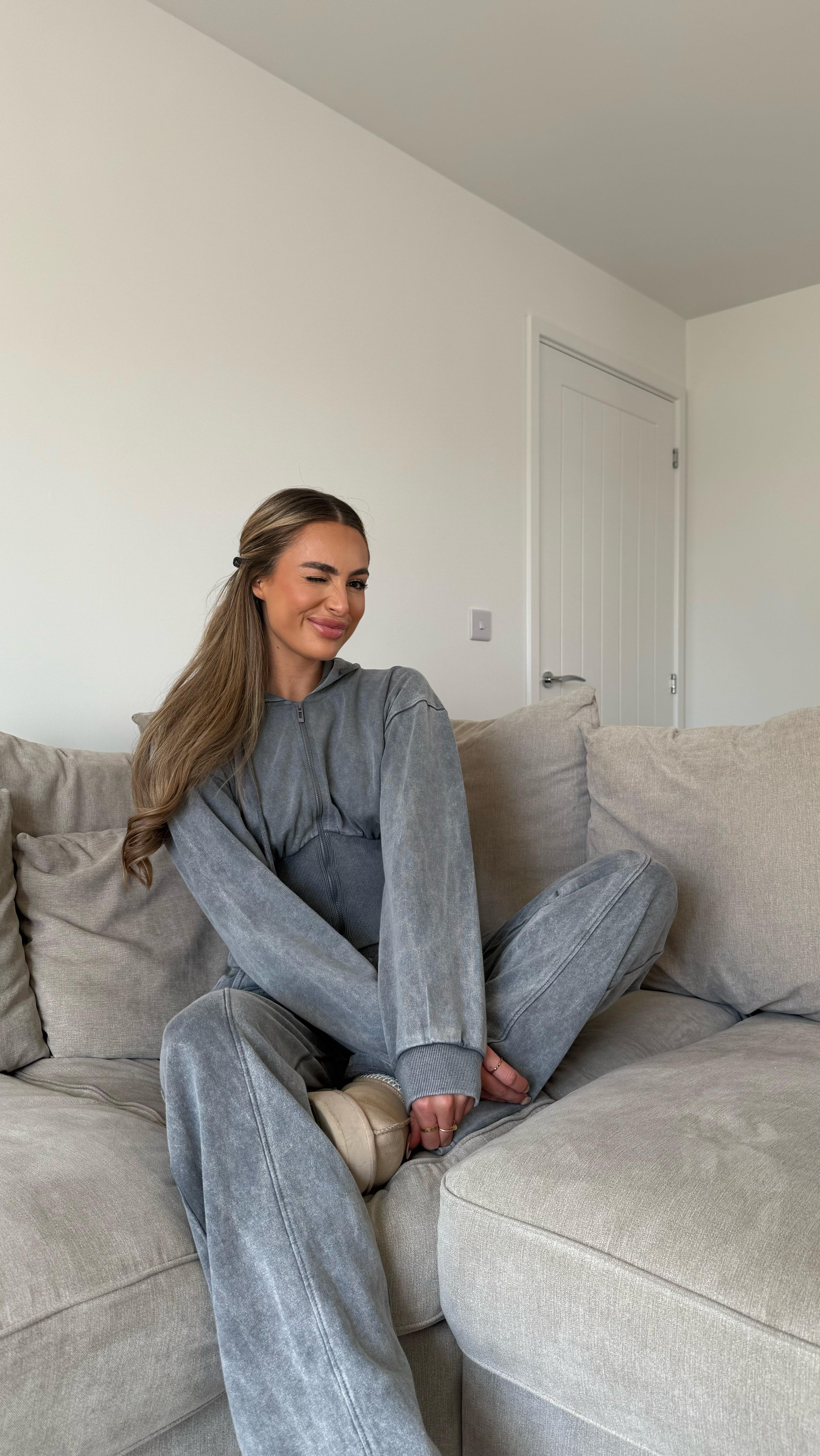 Instagram post by @megan_iveyxx for Rebellious Fashion. Caption reads: Fit that flatters every move. ✨ 

Outfit from....