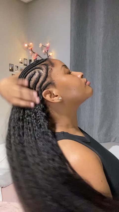 Instagram post by @atlisehunelo for QVR Hair. Caption reads: oh i got sooo many compliments on this hairstyle....