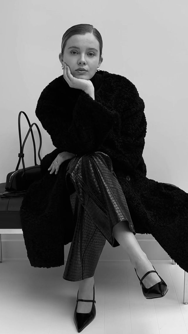 Instagram post by @isabellehartmann for EDITED. Caption reads: AD | eclectic minimalmalism - @editedofficial 🖤....