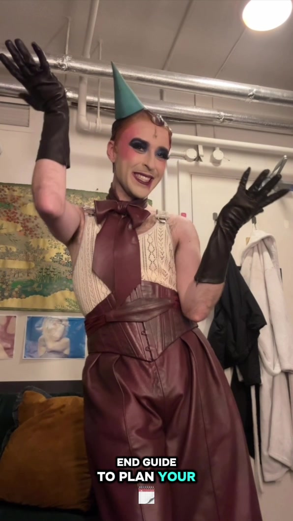 TikTok post by @rob_madge_ for Ticketmaster. Caption reads: AD - A little preshow routine? Go on then!....