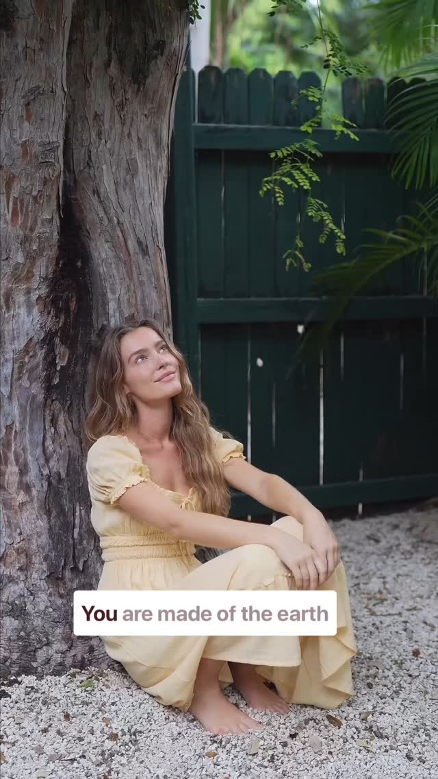 Instagram post by @georgiagibbs_ for Jurlique. Caption reads: [...] — Mother Earth. 

Honoured to partner with....