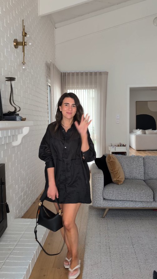 Instagram post by @sim.spys.stylist for DISSH. Caption reads: Well hello new favourite black set.

Comment SHOP....