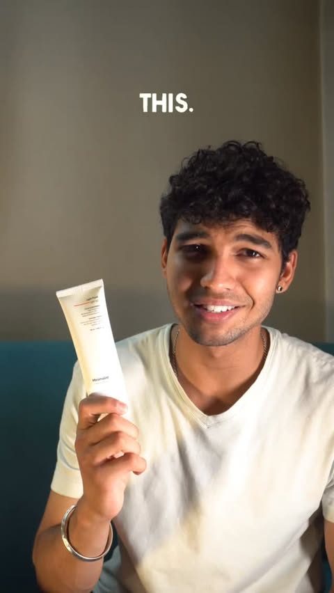 Instagram post by @mastiwithagastaya for Minimalist. Caption reads: Upgrade your skin game now! #ad #beminimalist....