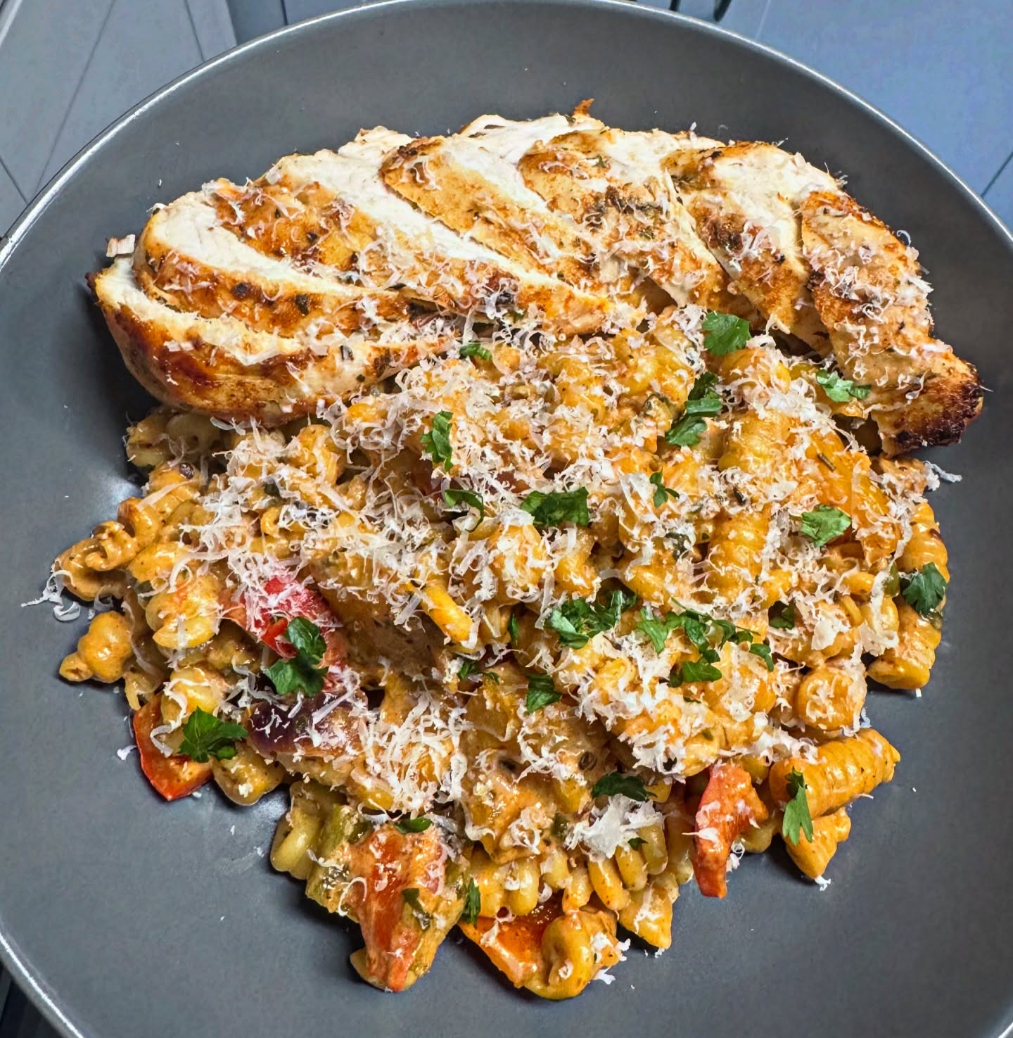 Instagram post by @sarah_cc_recipes for Jd Seasonings. Caption reads: Creamy Cajun chicken pasta for dinner tonight….....