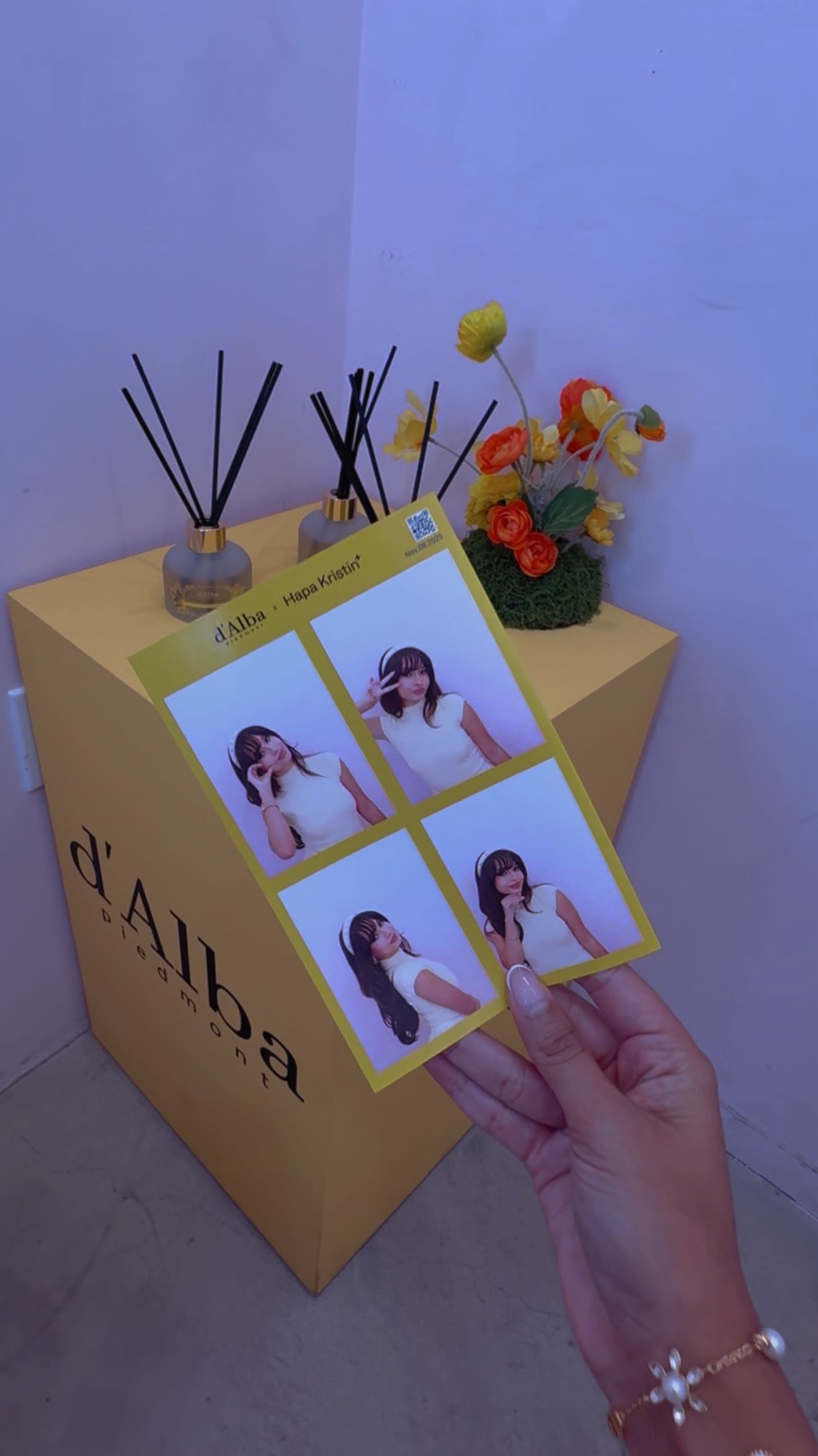 Instagram post by @cheyennekhinojosa for dalbaglobal. Caption reads: The @dalba_global LA Popup was such a beautiful....