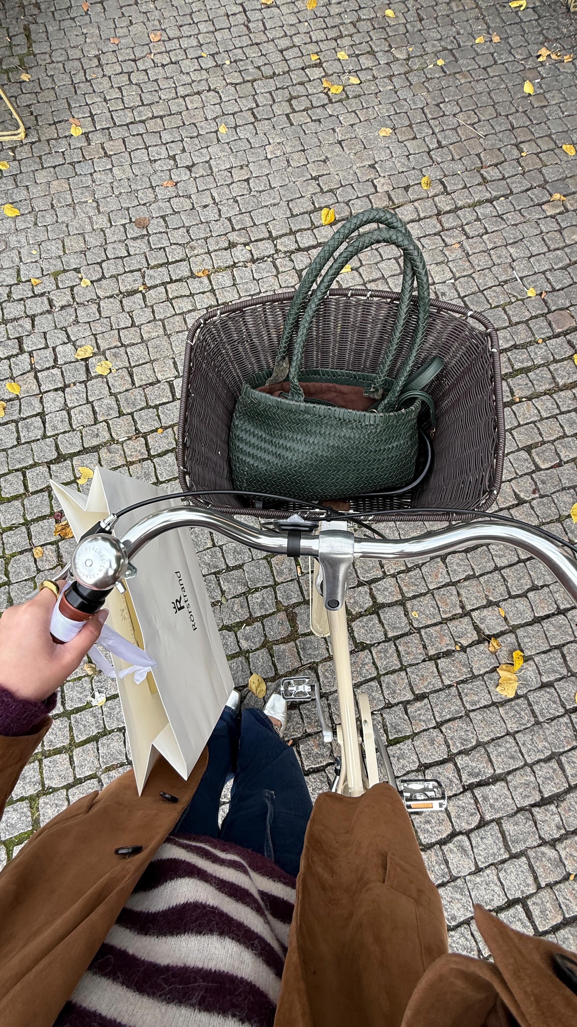 Instagram post by @olivialodenius for Miu Miu. Caption reads: advertisement for @MiuMiu | my latest obsession:....