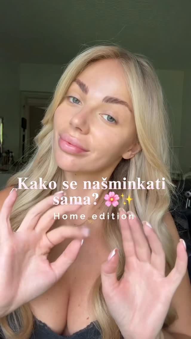 Instagram post by @valfli for Buzzador. Caption reads: [...] neće trajati. @bipahrvatska @maxfactor....