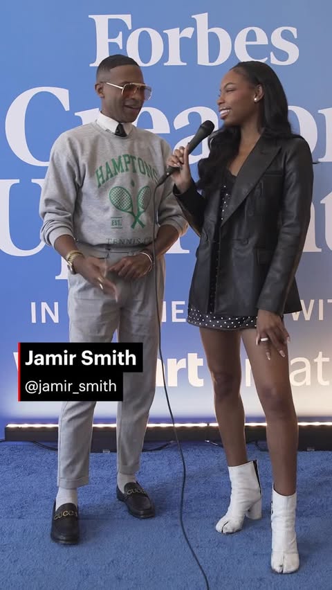 Instagram post by @officiallydaitime for Forbes. Caption reads: [...] fun and insightful answers from the....