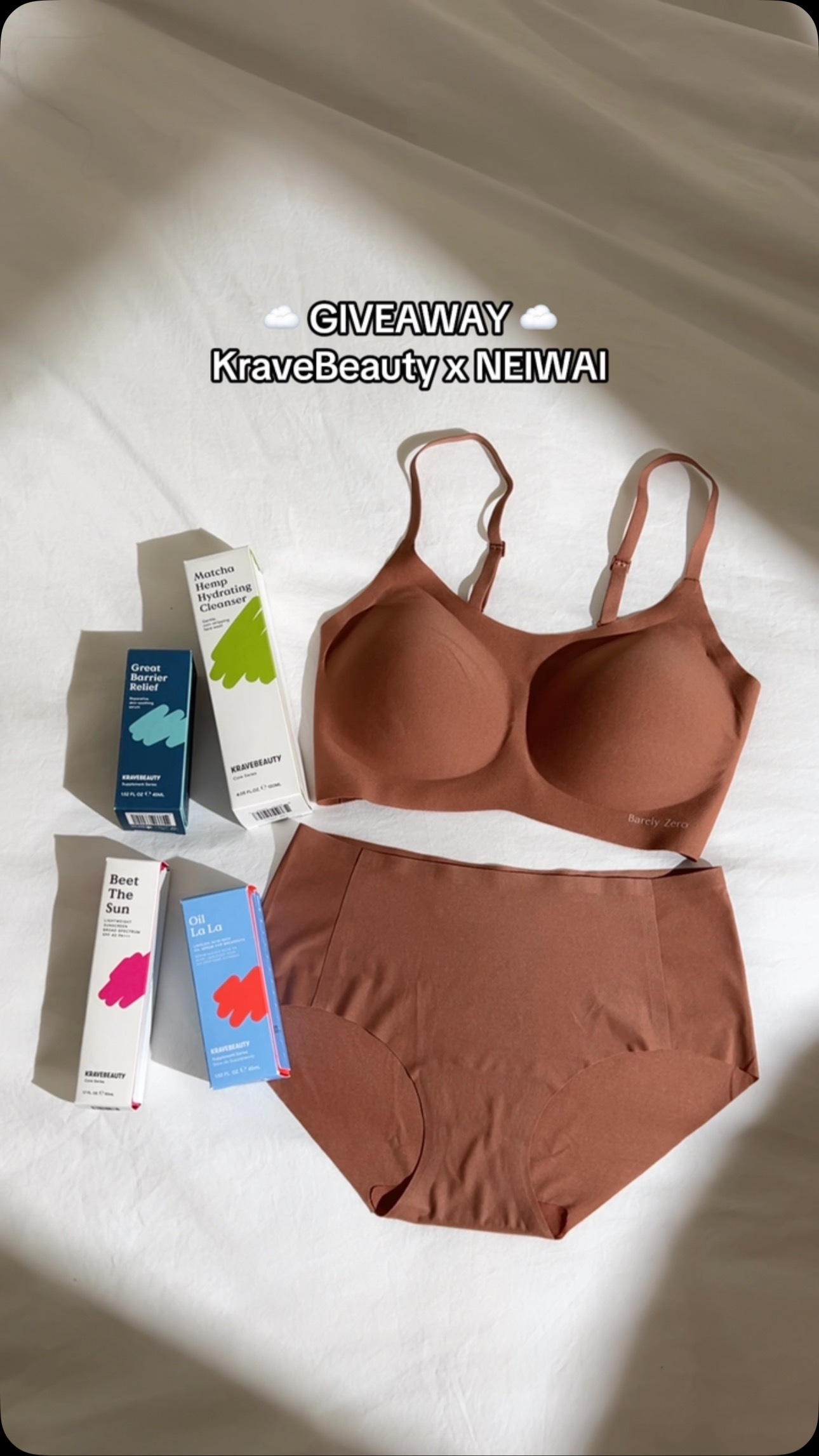 Instagram post by @neiwaiofficial for KraveBeauty. Caption reads: This Women’s History Month, we’re celebrating the....