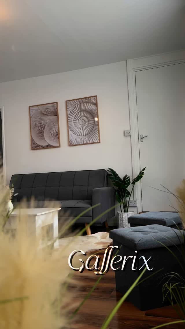 Instagram post by @wiwi_home_uk for Gallerix. Caption reads: Make your house a beautiful home @gallerix 
A....