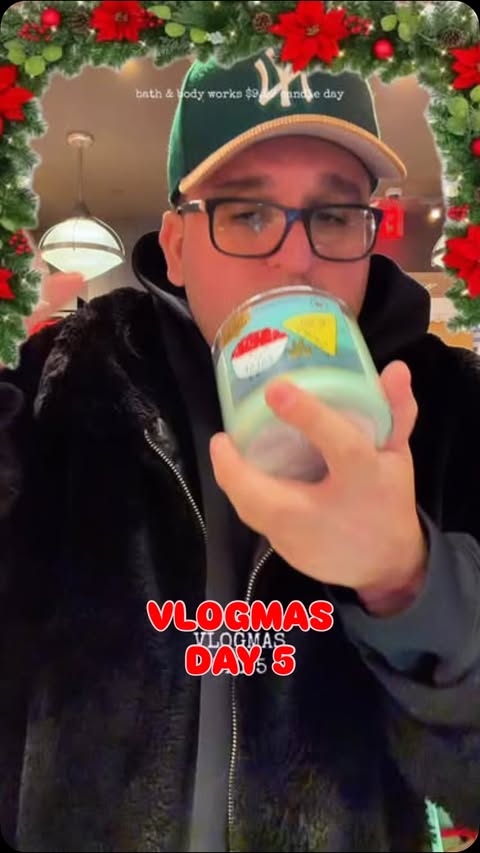 Instagram post by @robpepp for Bath & Body Works. Caption reads: What did you get from @bathandbodyworks candle....