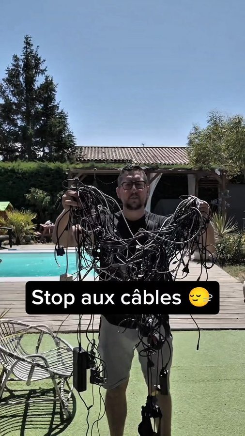 Instagram post by @braindegeek for Ugreen. Caption reads: [...] commerciale avec @ugreenfr, lien dans la....