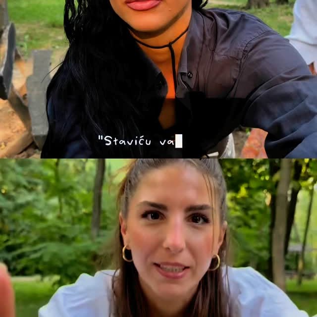 Instagram post by @nadja_eric for Nuii Icecream. Caption reads: Ehhh pa nek neko kaže da najlepše uspomene nisu sa....