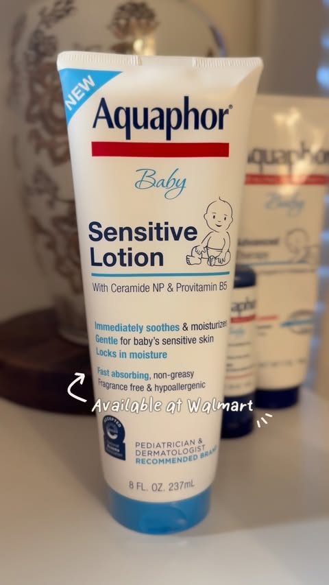 Instagram post by @michlivinlife for Aquaphor US. Caption reads: #ad Things I never thought twice about before....