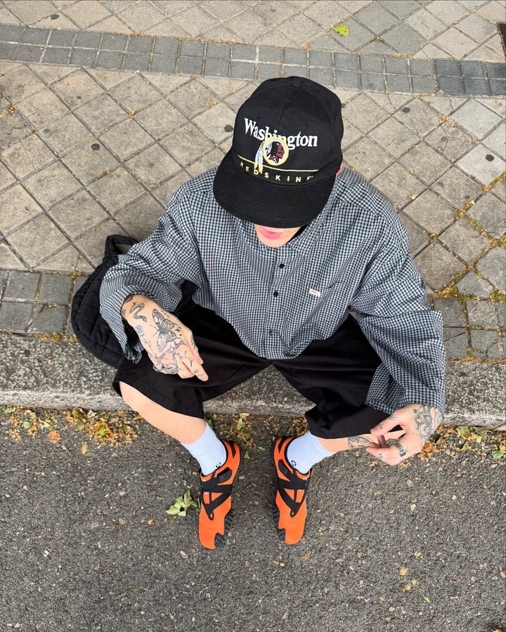 Instagram post by @pabloxferrer for size. Caption reads: with my new puma mostro 📴 @puma.uk @sizeofficial....