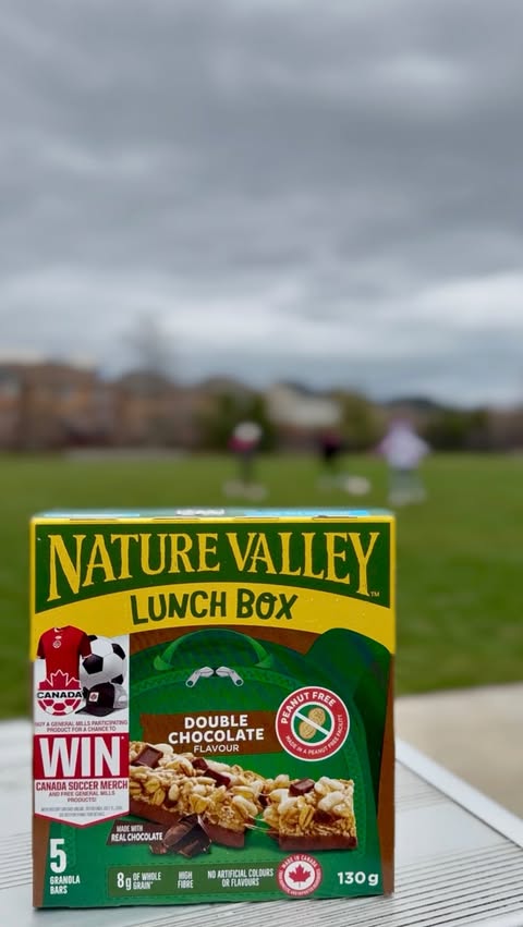 Instagram post by @laveeza.j.khan for Nature Valley. Caption reads: In my family, “snack” means Nature Valley granola....