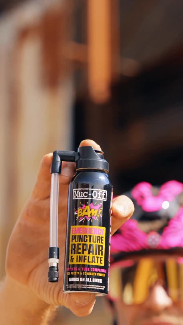 Instagram post by @mucoff.road for Muc-Off. Caption reads: [...] got you covered. Ride uninterrupted. #mucoff.